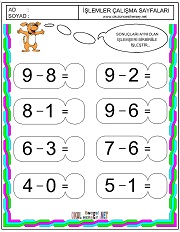 Basit Toplama Çıkarma İşlemi